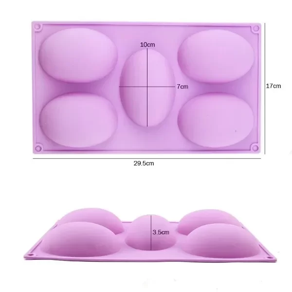 Producto - Molde 6 huevos lisos grandes - 2