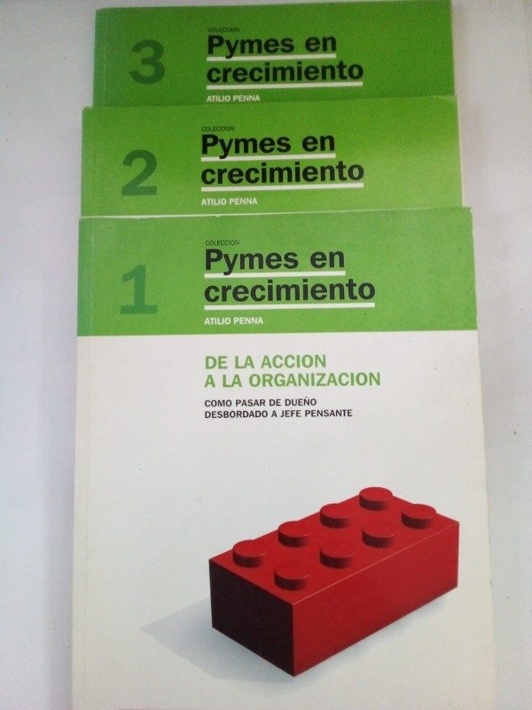 Producto - Pymes en crecimiento - Atilio Penna - Clarín 2008 - 3 vols