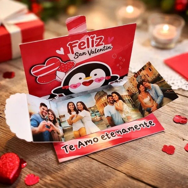 Producto - Tarjeta PopUp San Valentín