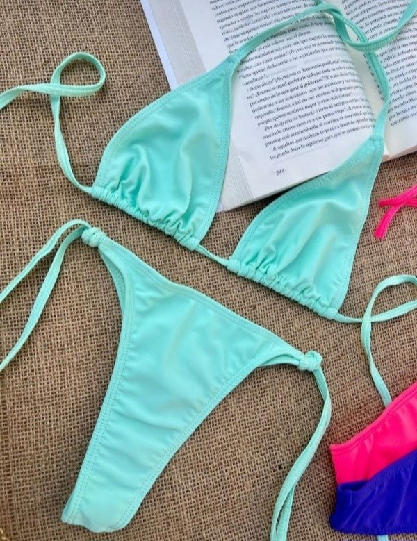 Producto - BIKINI TRIÁNGULO CON LESS TIRITAS 85-95-100
