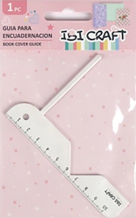 Producto - Regla Guia P/ Encuadernacion Metalica Ibi Craft Book Cover