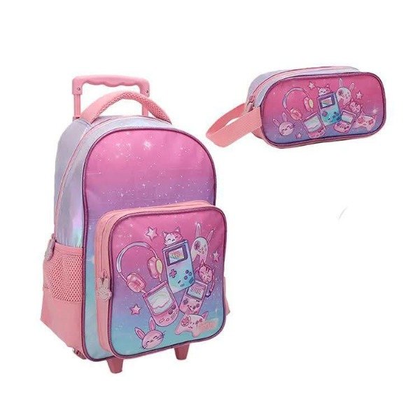 Producto - MOCHILA CARRO 14" TRENDY CON CANOPLA