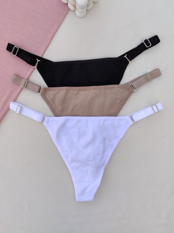 Producto - Pack x3 regulable ancha algodón Frashe