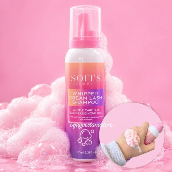 Producto - WHIPPES CREAM - LASH SHAMPOO SOFI'S SECRET