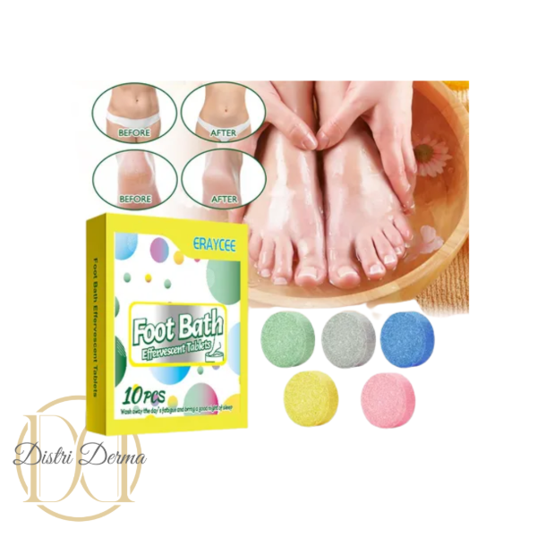 Producto - PASTILLAS EFERVECENTES SPA DE PIE