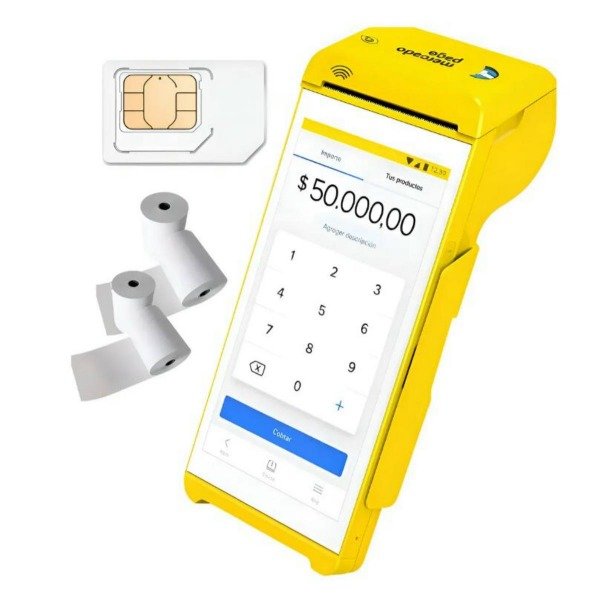 Producto - Mercadopago Point Smart 4g Posnet QR Tactil Tarjetas de Debito y Credito