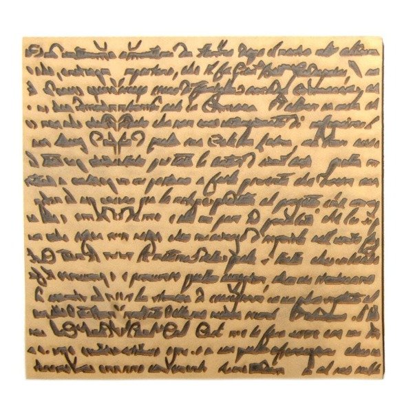 Producto - Escritura 15x15cm
