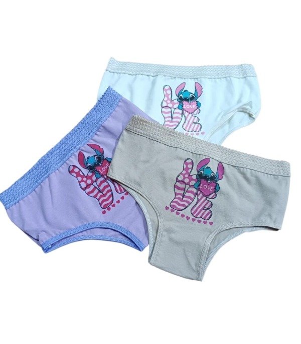 Producto - CLAU - Bombachas de Nena Estampadas x Docena - 0