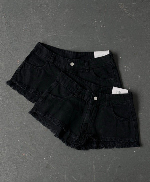 Producto - Short Tiro Bajo Negro