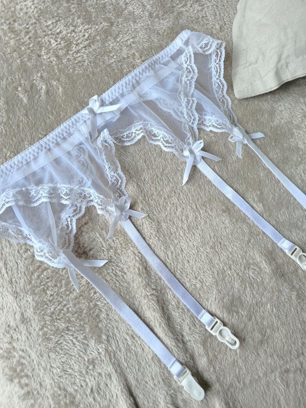 Producto - ART. 0231 PORTALIGAS DE TUL CON PUNTILLA