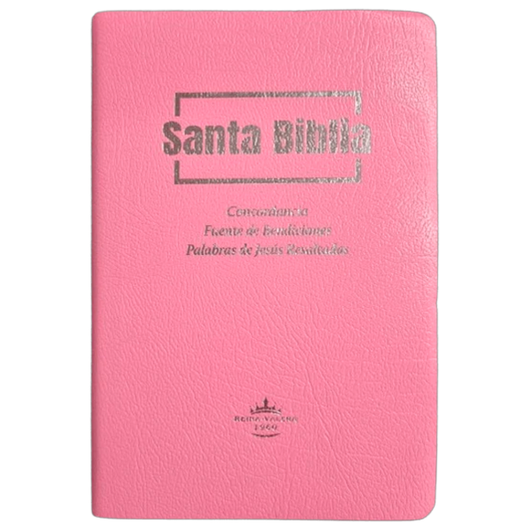 Producto - Biblia Reina Valera 1960 Fuente De Bendicion Rosa