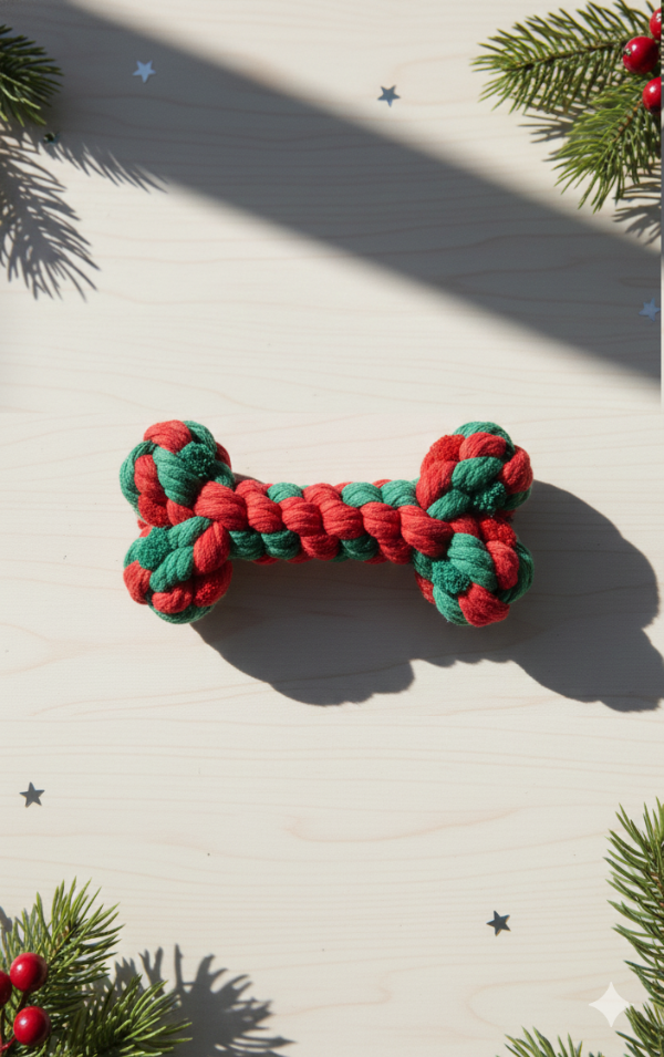 Producto - Juguete de cuerda de algodón trenzado