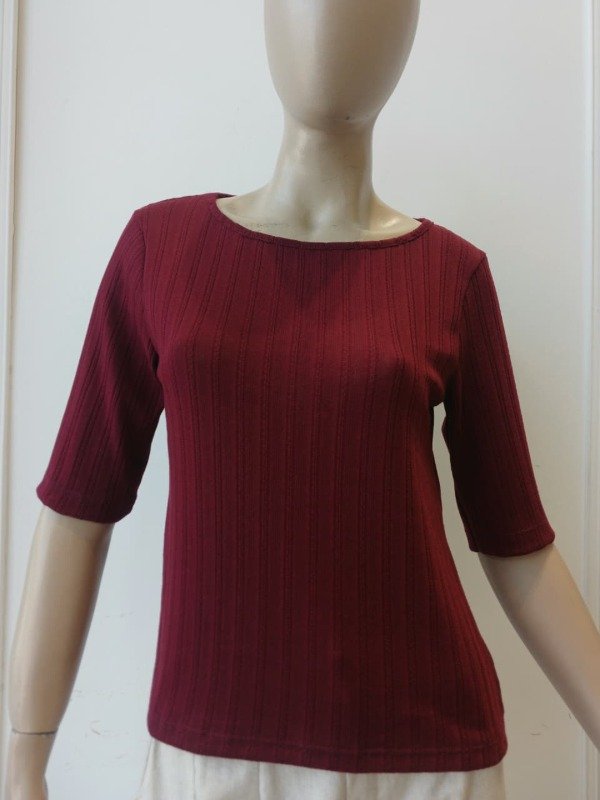 Producto - Remera Manga Codo Tejido "Sandro" (Art. 6096)