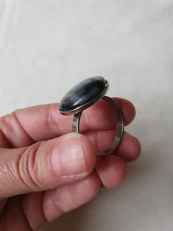 Producto - Anillo Round Nácar Abulón Fijo - 4