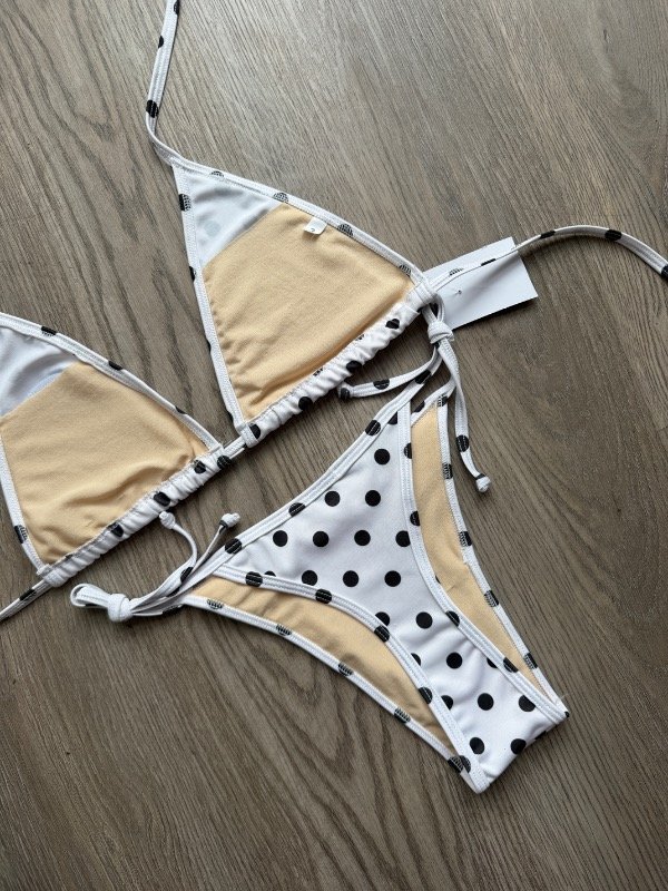 Producto - Bikini Polka Dot blanca - 2