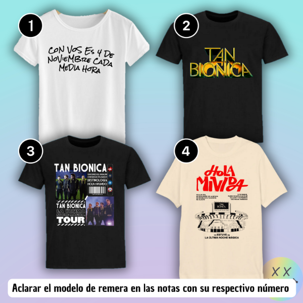 Producto - Remeras Tan Bionica #1