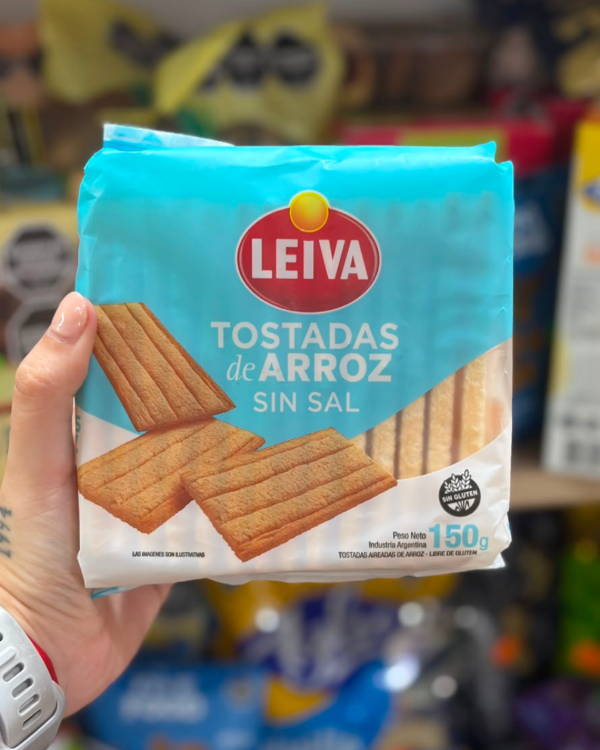 Producto - Tostadas de arroz "Leiva" - 1