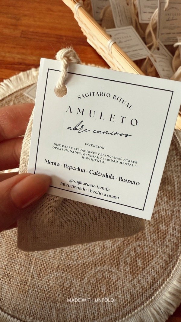 Producto - Amuleto herbal - Abre caminos