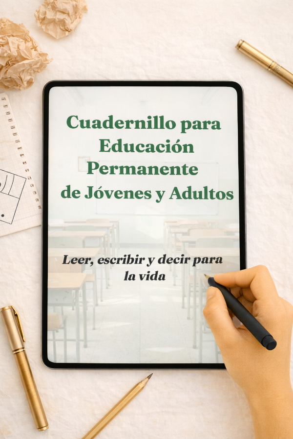 Producto - Cuadernillo EPJA