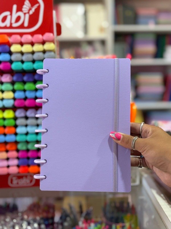 Producto - Cuaderno 14x21 inteligente violeta pastel