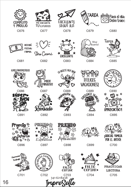 Producto - CATÁLOGO DE SELLOS - 16