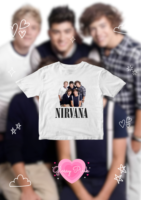 Baby Tee 1D Nirvana - DTF