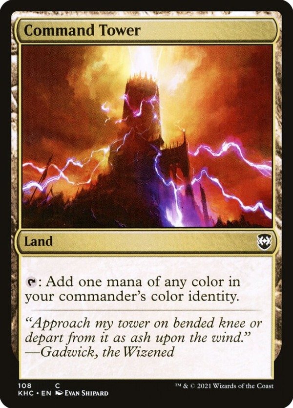 Producto - Command Tower #108  Kaldheim Commander