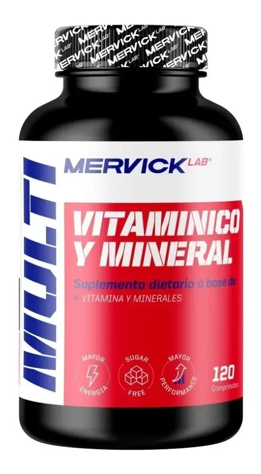 Producto - MERVICK - MULTIVITAMINICO 120 COMPRIMIDOS