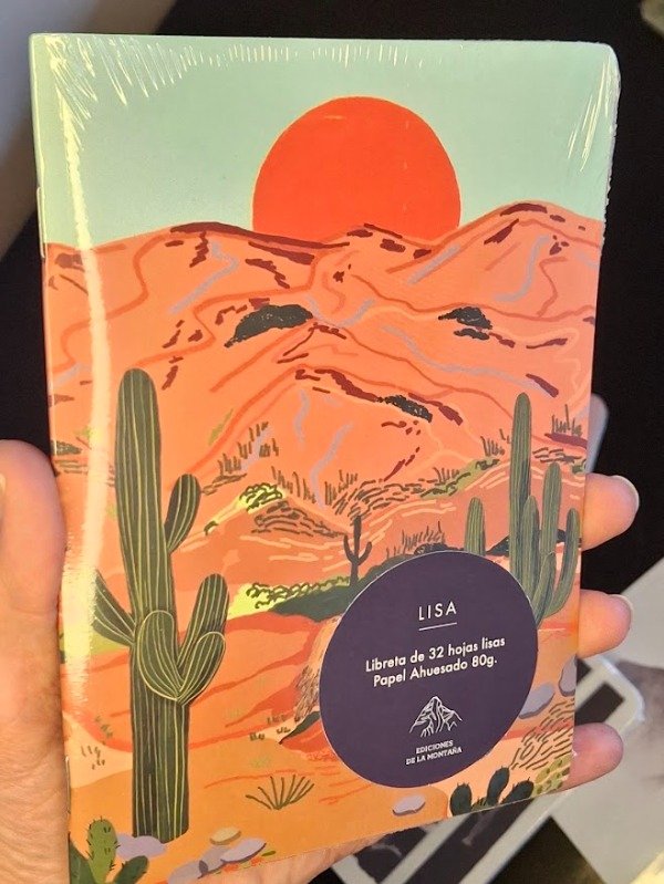 Producto - Libreta tapa blanda - Los cardones