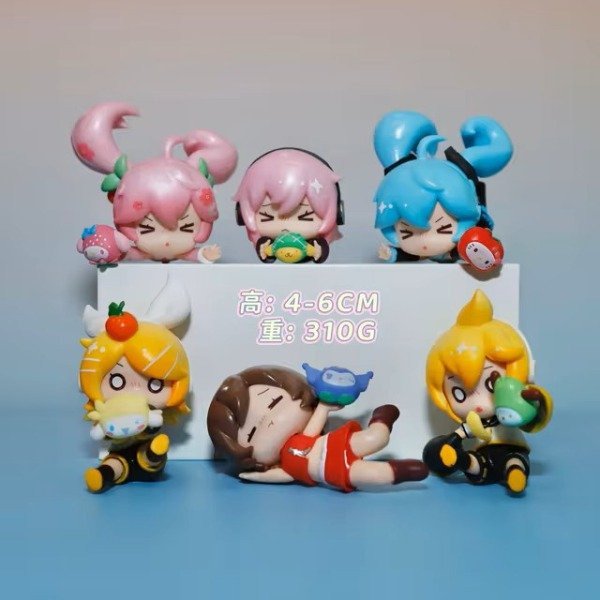 Producto - Set VOCALOID x SANRIO Falling Down Ver. - 6cm (Por unidad)