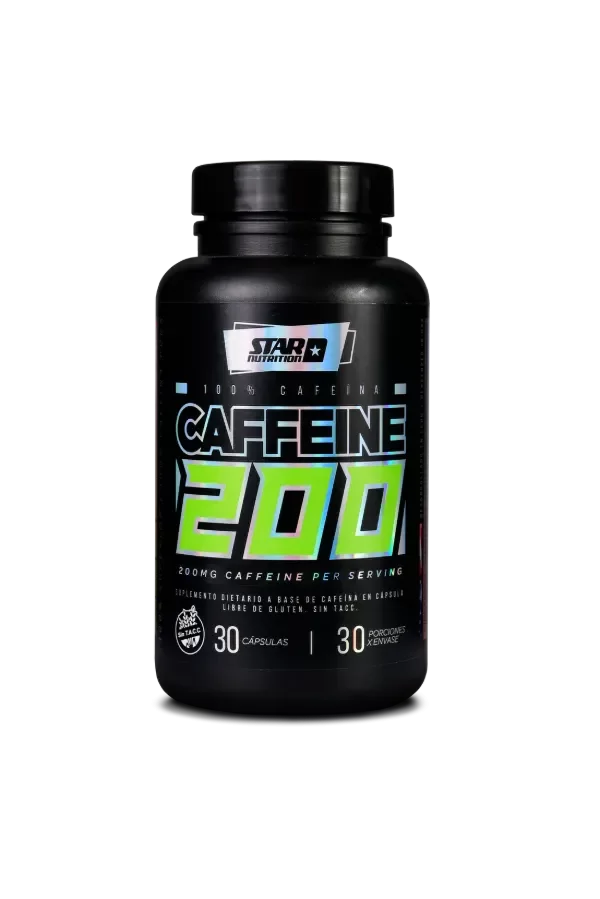 Producto - STAR NUTRITION - CAFFEINE 200MG 30 CAPS