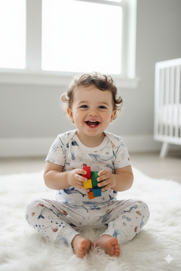 Producto - Conjunto MAR MÁGICO body mangas cortas