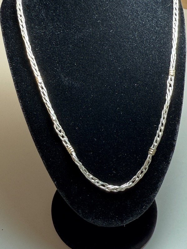 Producto - Cadena plata y oro h - 3
