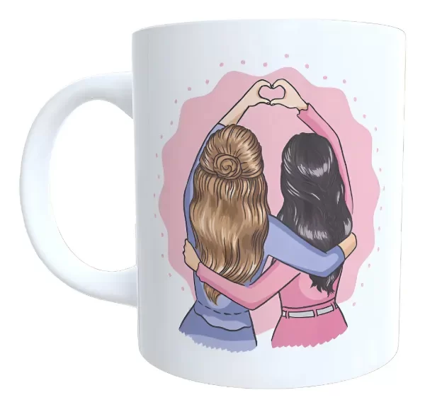Producto - Taza - dia del amigo 52 amigas corazon