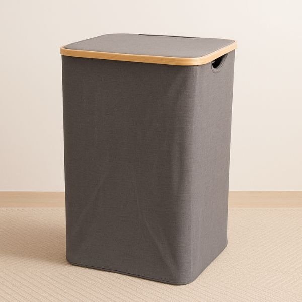 Producto - Cesto organizador ropa tela bambu
