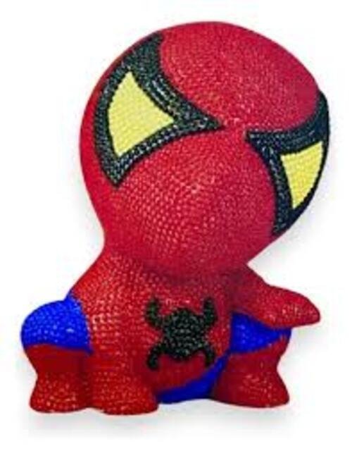 Producto - DIAMOND PAINTING ALCANCIA 10CM SPIDERMAN