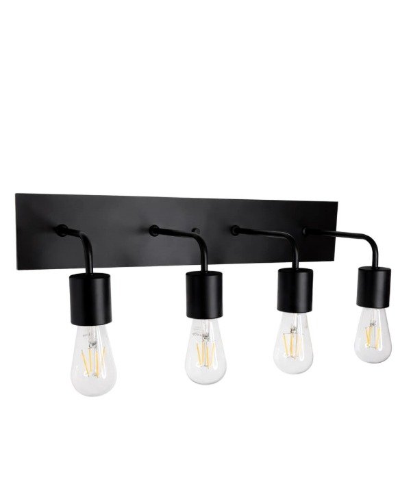 Producto - APLIQUE DE PARED 4 LUCES C/BRAZO (MODELO INDUSTRIAL)