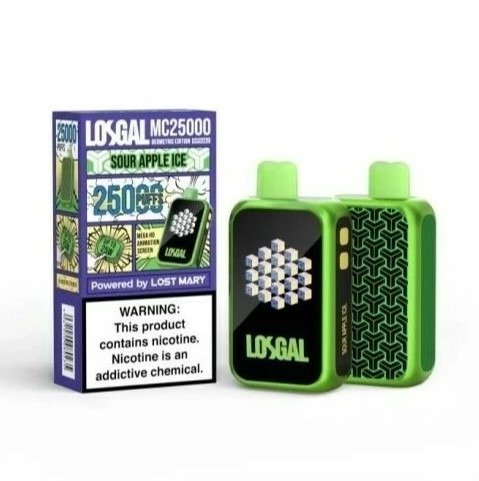 Producto - Losgal MC 25.000 Puff Sour Apple Ice