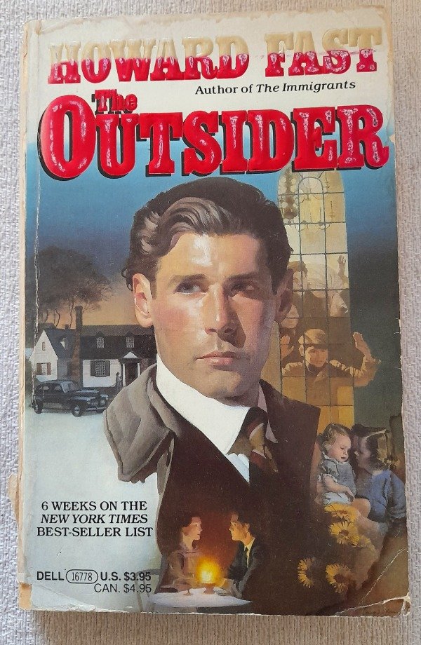 Producto - The Outsider - Howard Fast - Dell Books Fiction