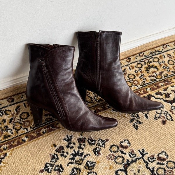 Producto - leather brown boots (37)
