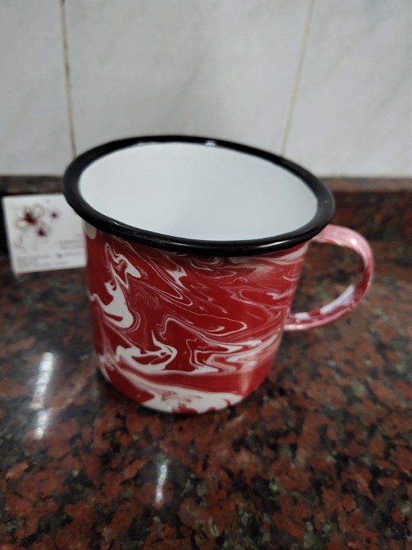 Producto - Jarrito enlozado rojo