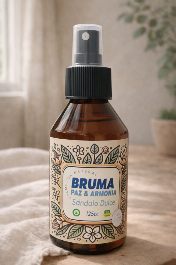 Producto - Bruma Paz y Armonia con aroma a Sandalo dulce 125cc