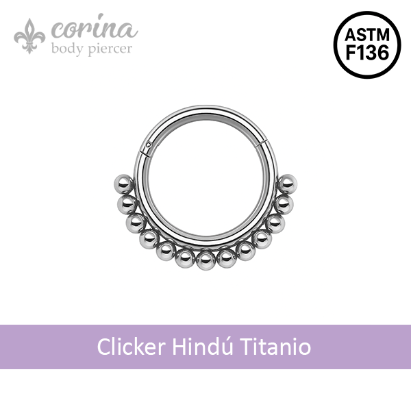 Producto - Clicker Hindú Titanio