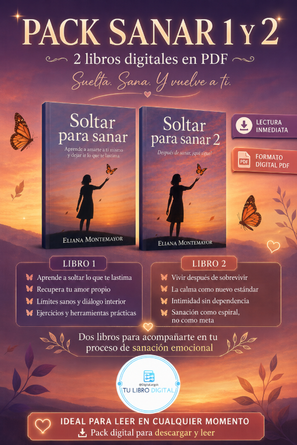 Producto - PACK SOLTAR PARA SANAR 1 Y 2