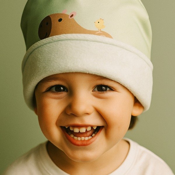 Producto - Gorrito polar de Pancho el carpincho. Talle 1