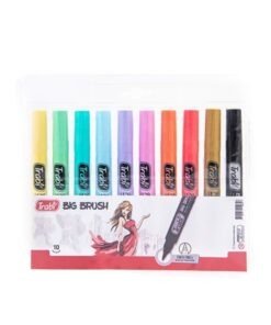 Producto - Marcador trabi big brush punta pincel pastel x 10 unidades surtidas