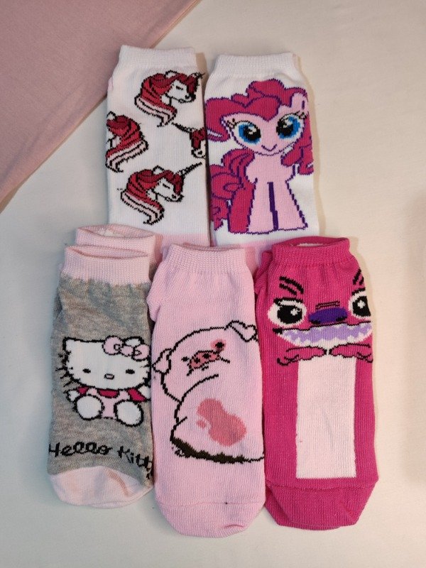 Producto - Soquete infantil rosa