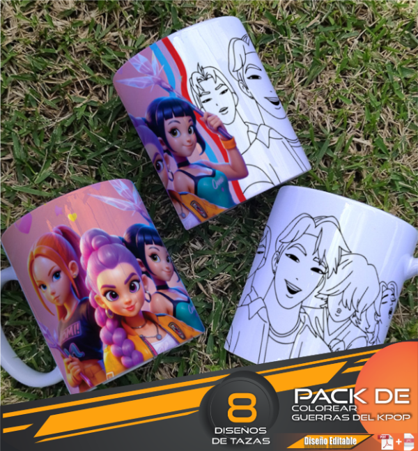 Producto - COLOREAR GUERRAS DEL KPOP COD 4833