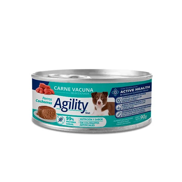 Producto - AGILITY Perro CACHORRO LATA x 340 g.