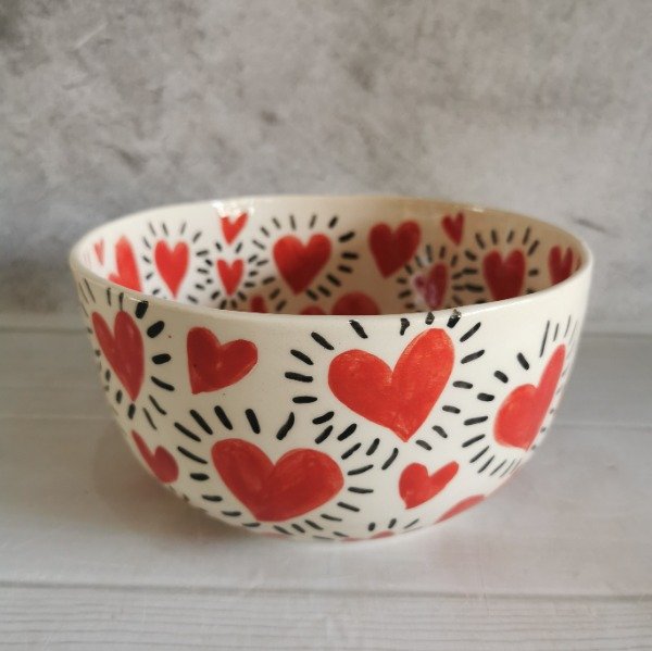 Producto - Fuente Ensaladera Corazones